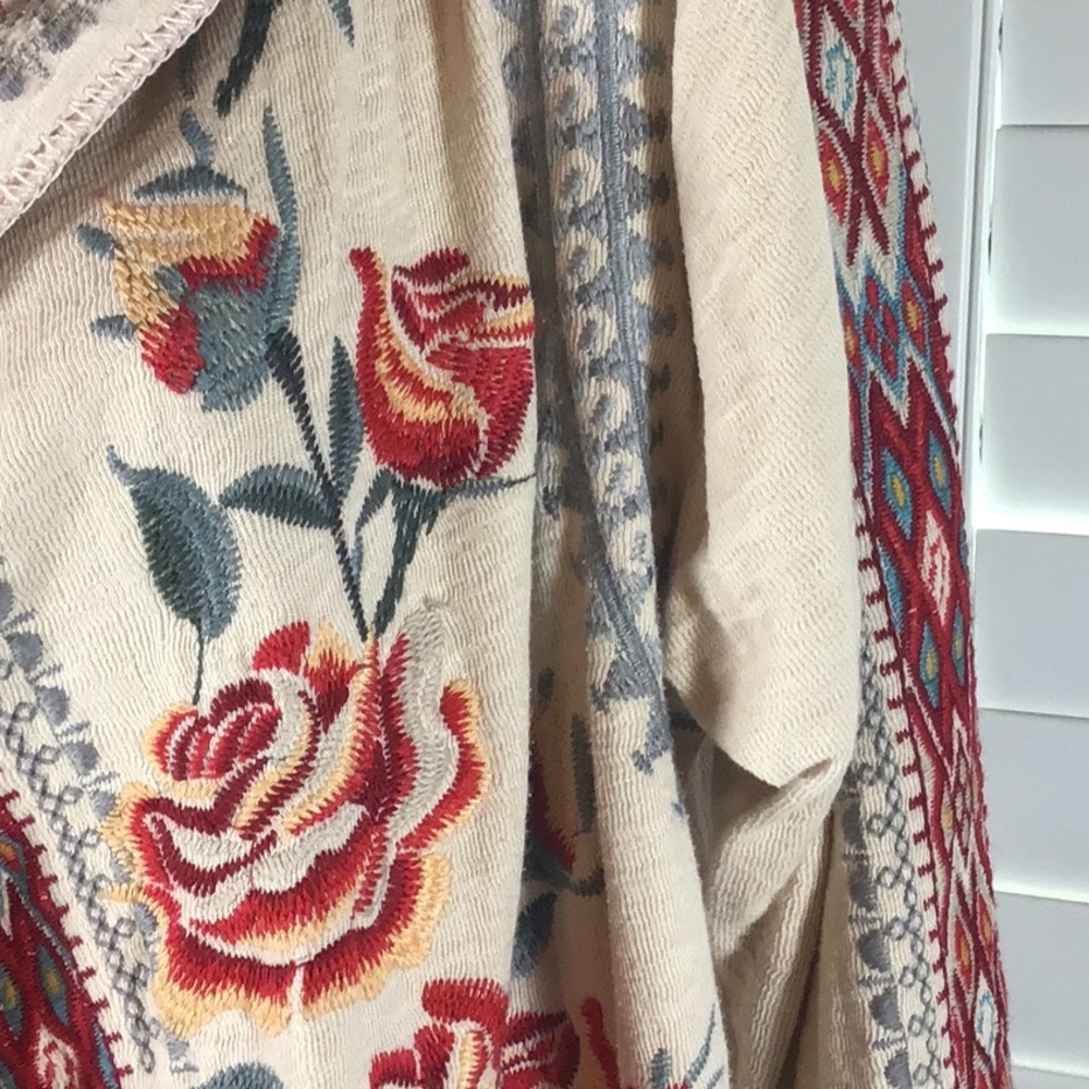 Johnny Was BIYA coat w/hood - Picture 2 of 8